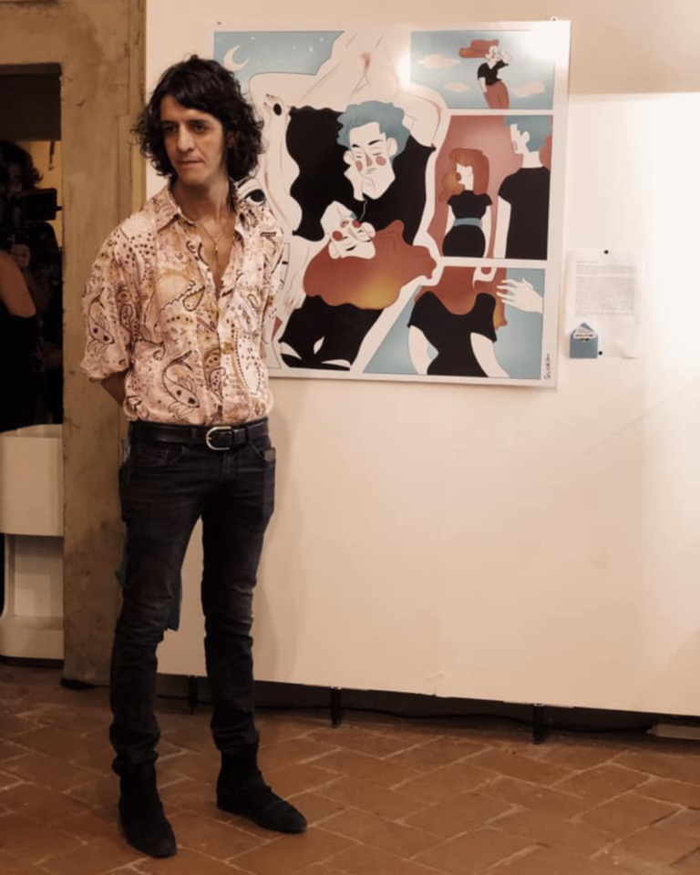Mostra Collettiva la Pazienza di Essere Raccontati dedicata al musicista Francesco Motta - 2019