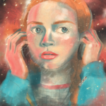 Illustrazione dedicata a Max Mayfield dalla serie Netflix ''Stranger Things''