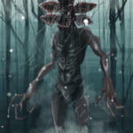 Demogorgone - personaggio dalla serie tv Stranger Things Netflix
