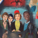Personaggi dalla serie tv Stranger Things Netflix